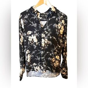 The Kooples Floral Print Shirt – Size M 100% Viscose